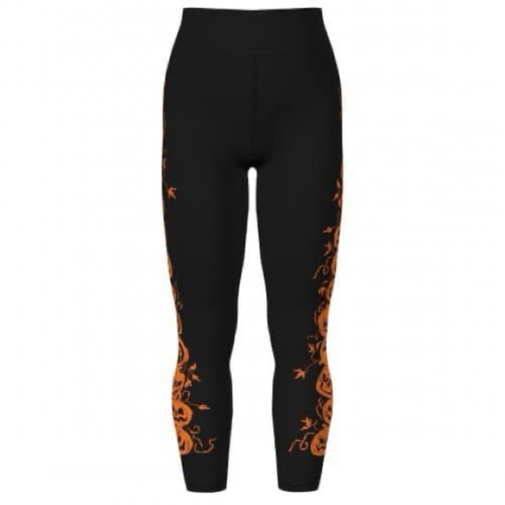 LuLaRoe Black and Orange Halloween Leggings